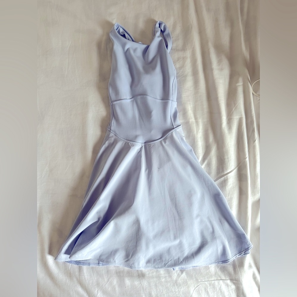 powder blue lululemon size 4 athletic dress, worn twice